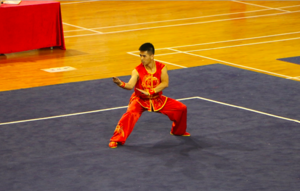 我校武术队省大运会摘得金牌