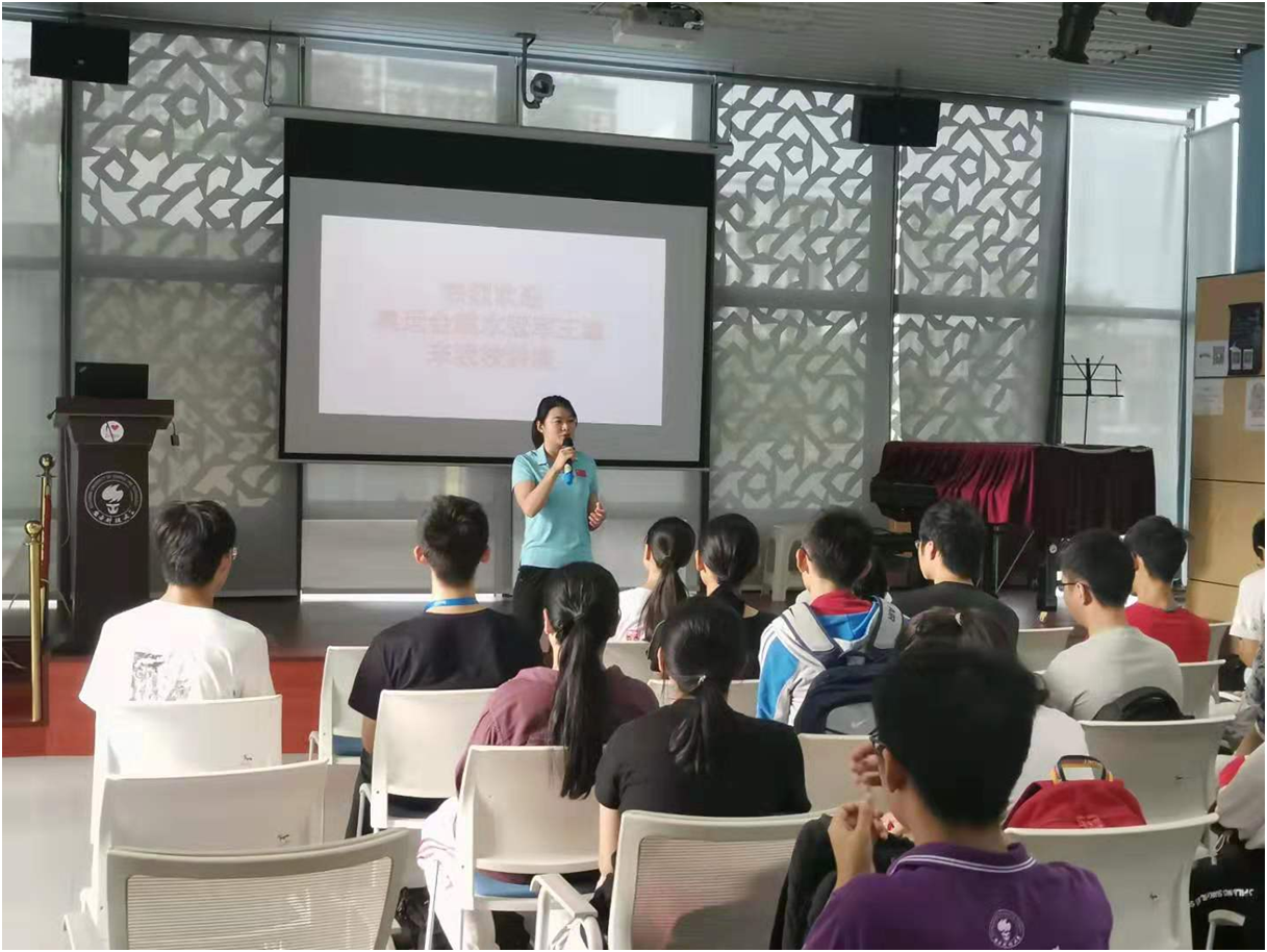 奥运会跳水冠军王鑫来我校指导交流