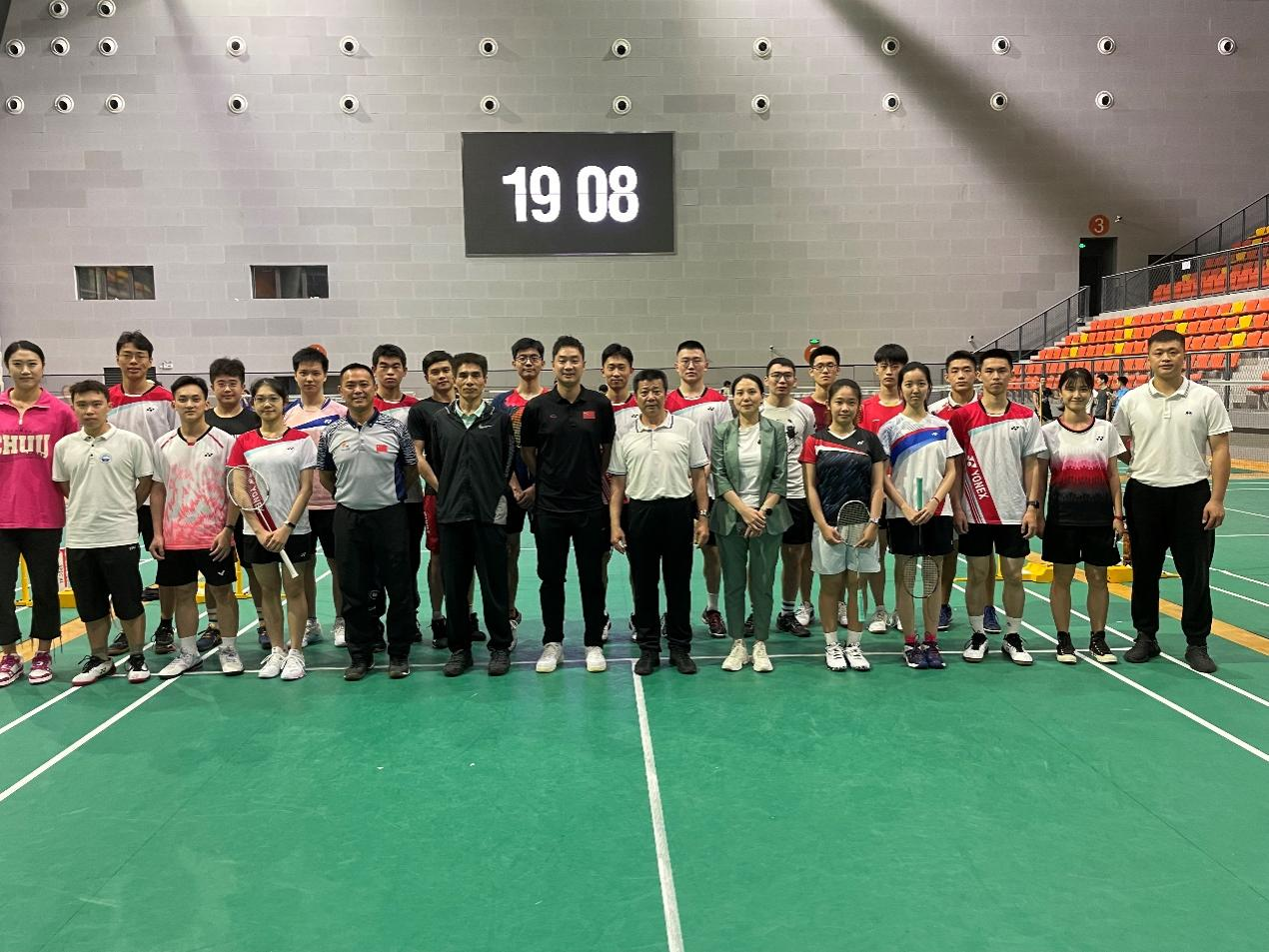 2023年深圳市羽毛球协会专家领导入校园指导活动